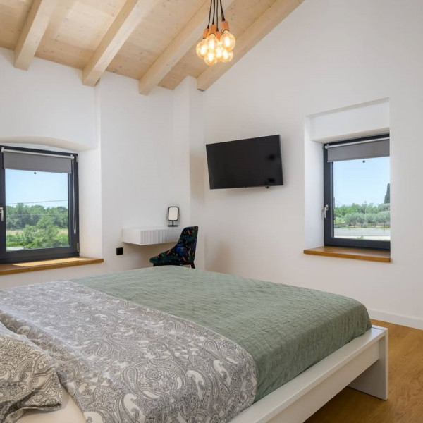 Camere da letto, Villa Tonka, Villa Tonka con piscina, Valtura, Pola,  Istria, Croazia Valtura