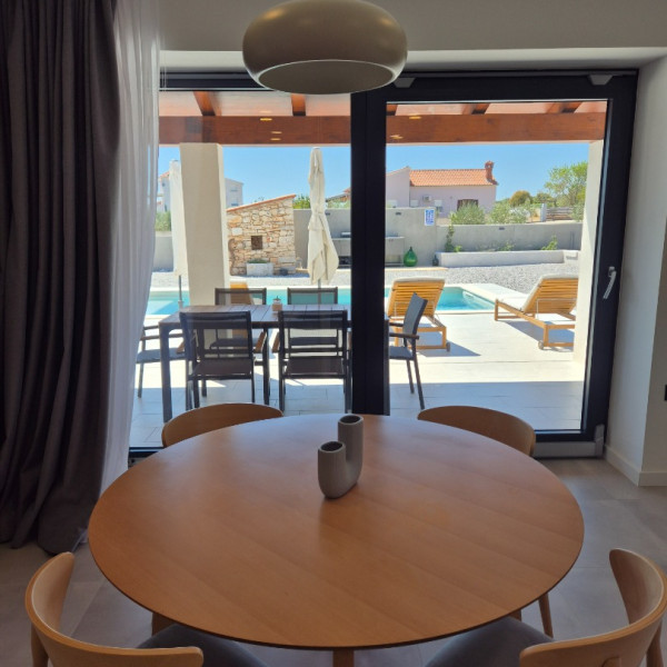 Das Wohnzimmer, Villa Tonka, Villa Tonka mit Pool, Valtura, Pula, Istrien, Kroatien Valtura